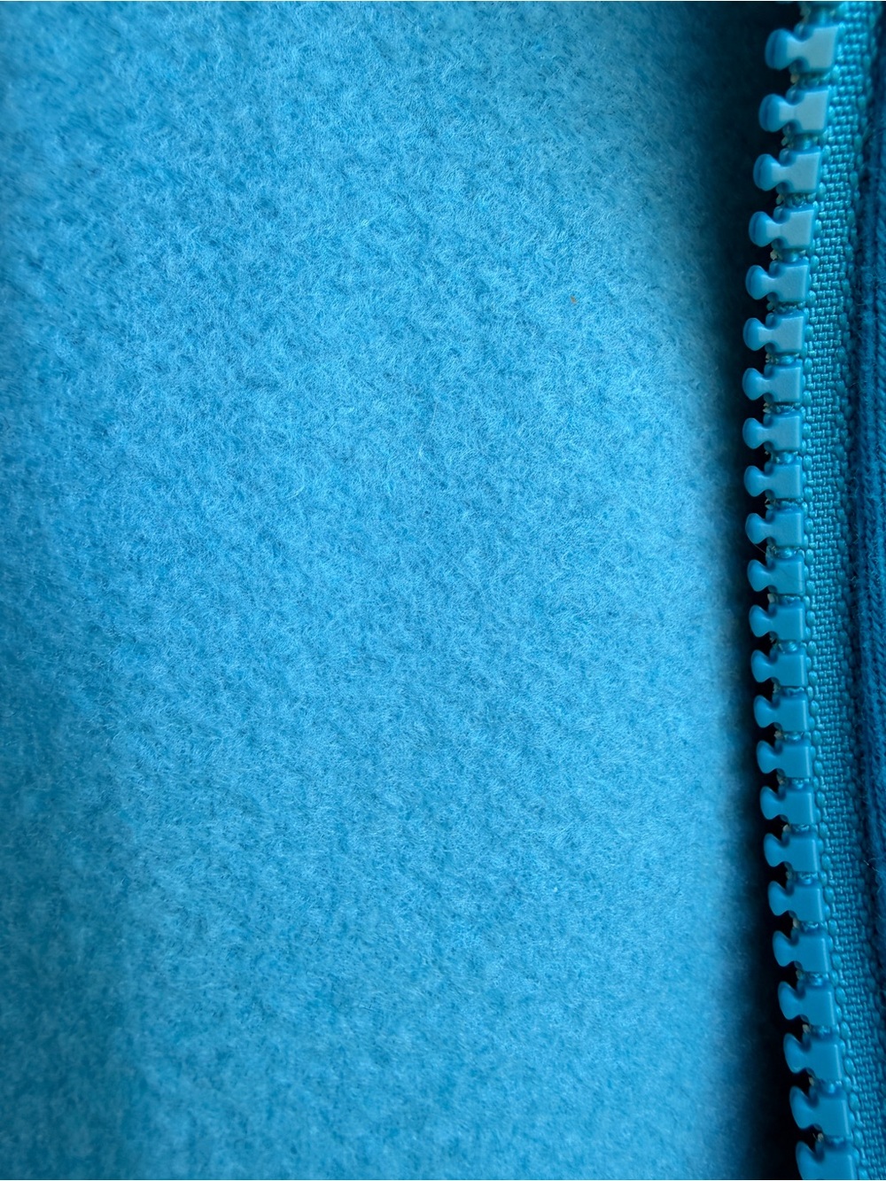 lululemon Scuba Turquoise Blue full Zip-Up Hoodie with Black Pattern - Picture 8 of 9